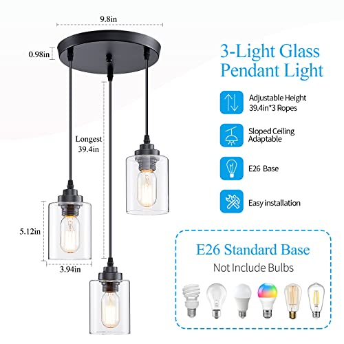 3 Light Pendant Lighting