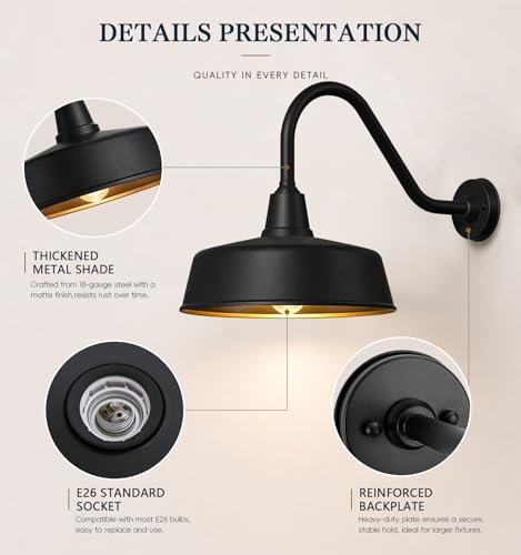 Classic Gooseneck Barn Light