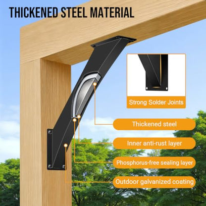 45 Arc Degree Angle Support Brackets