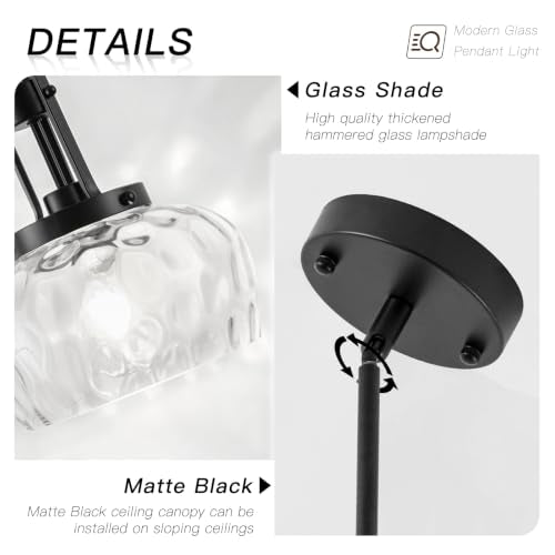 Glass Pendant Lights Kitchen Island
