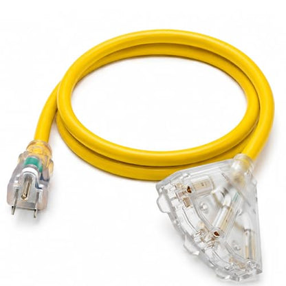 12 3 Outdoor Extension Cord with 3 Outlets