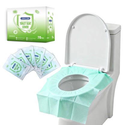 Disposable Toilet Seat Covers (Waterproof-70 PCS)