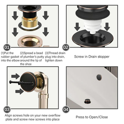 Oil Rubbed Bronze Tip (Oil Rubbed Bronze-001)