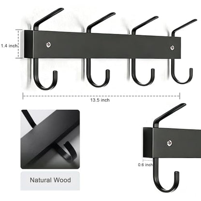 Wall Mount Purse & Coat Rack 2 Pack