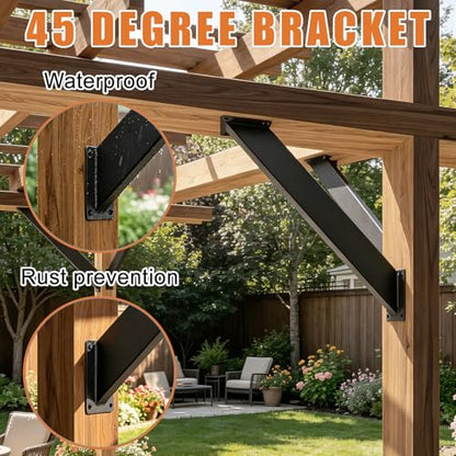45 Degree Pergola Bracket