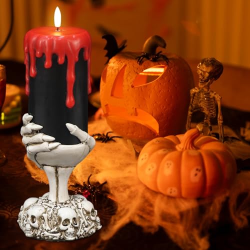 Halloween Pillar Candles S02 0706