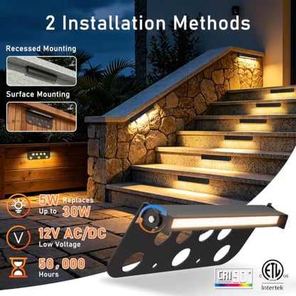 7 Inch Retaining Wall Lights
