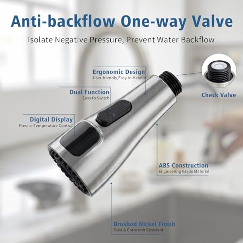 Kitchen Sink Faucet Sprayer Head Replacement