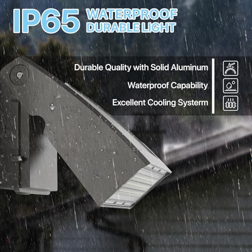 LED Wall Pack with Dusk to Down photocell
