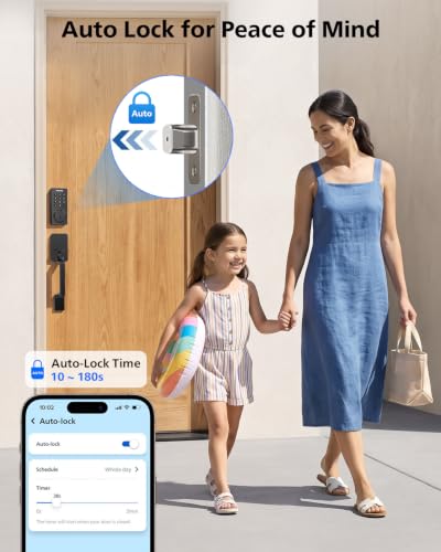 Wi Fi Smart Front Door Lock Set