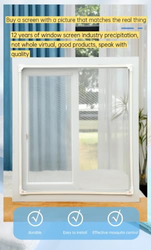 Locking Magnetic Window Screen