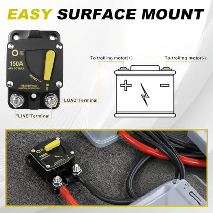 Circuit Breaker DC 12V