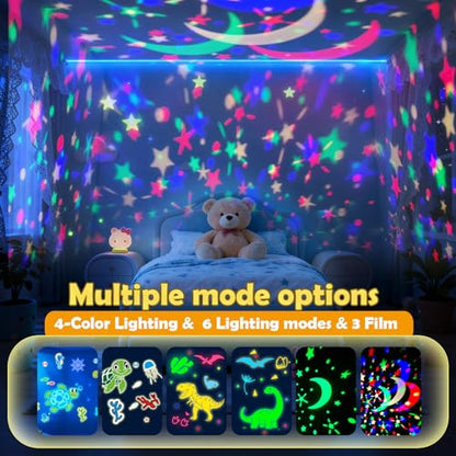 Turtle Children's Starry Sky Light