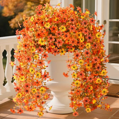Artificial Fake Hanging Flowers Plants for Outdoor Summer Decoration
