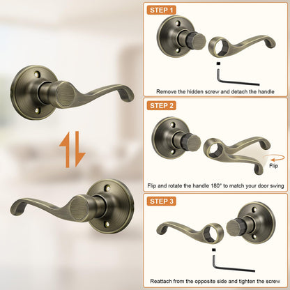 2026 New Dummy Door Handle Antique Bronze (Antique Bronze)