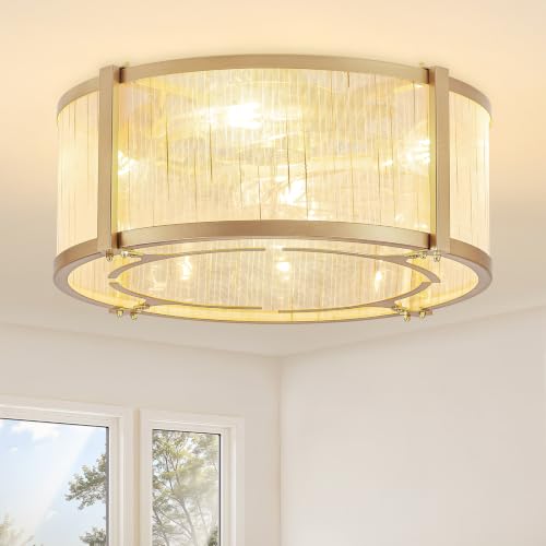 18.5 Inch Fabric Woven Ceiling Fan with Remote