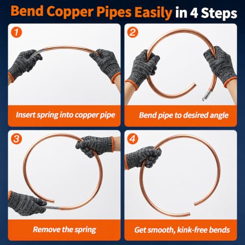 Spring Tubing Bender Set