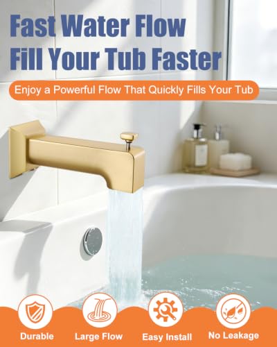 6.3 Inch Tub Spout with Diverter