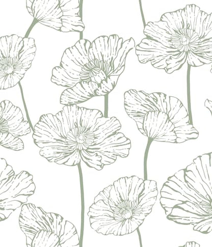 Peel and Stick Wallpaper Floral Wallpaper Self