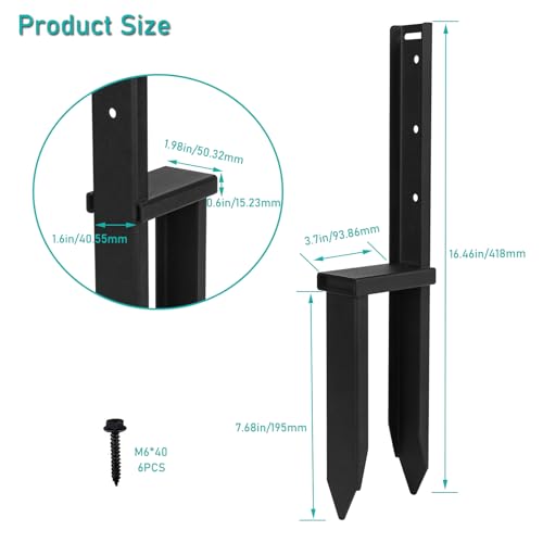 Fence Post Repair Kit