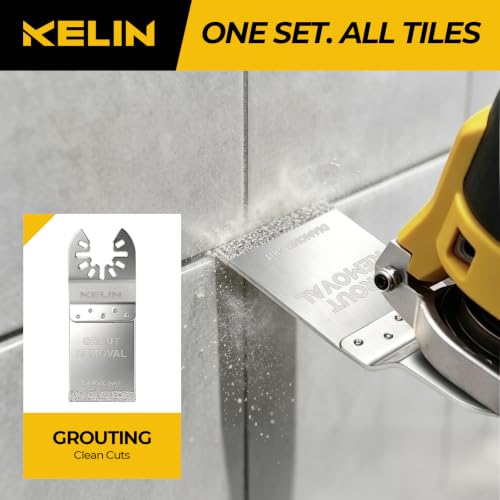Diamond Oscillating Multi Tool Blades for Grout Removal