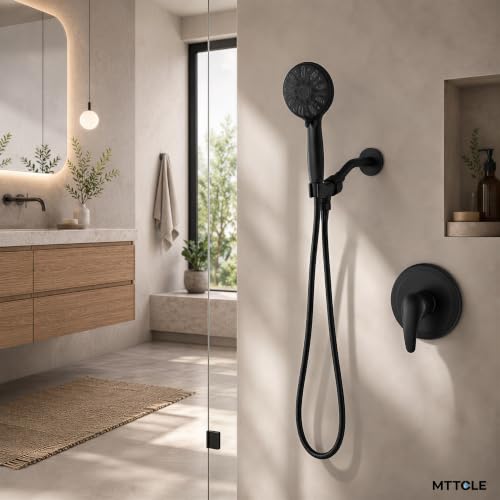 Shower Faucet Set with 5