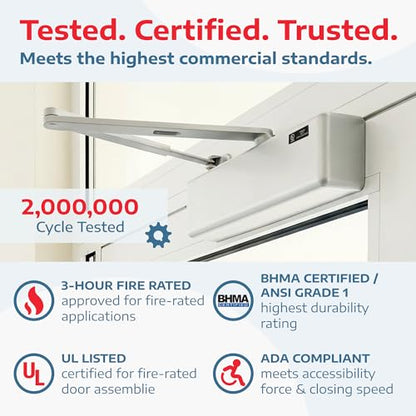 Heavy Duty Auto Door Closer