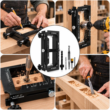 Door Hinge Jig (Black)