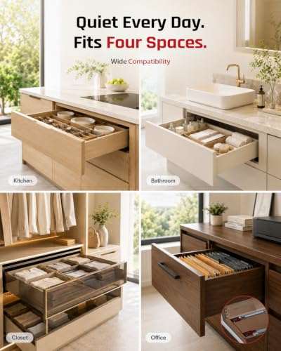 Undermount Drawer Slides Soft Close