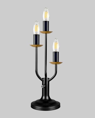 Globe Table Lamp for Bedroom Dimmable Modern Round Ball Lamp