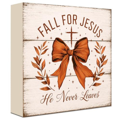 Fall Decorations for Home Wood Sign Fall Decor Shelf Decor