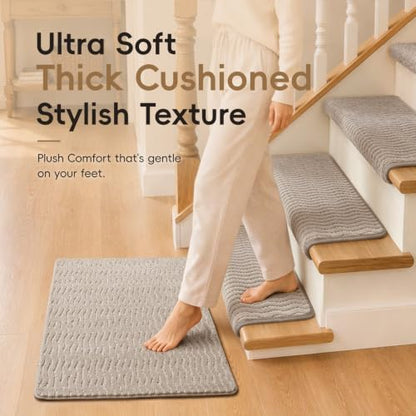 Rounded Bullnose Carpet Stair Treads