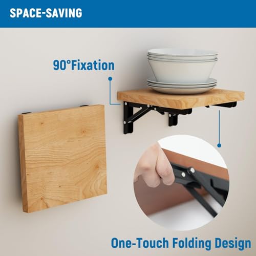 16 Inch Folding Shelf Brackets