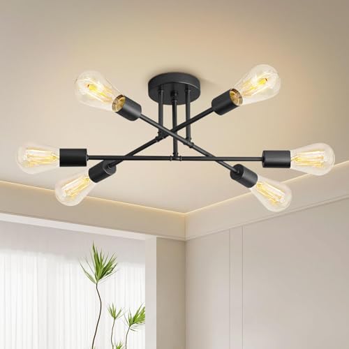 Semi Flush Mount Ceiling Light Fixture