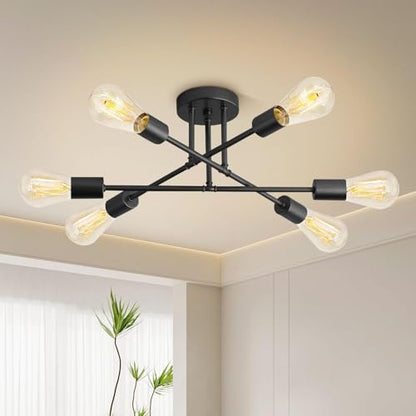 Semi Flush Mount Ceiling Light Fixture