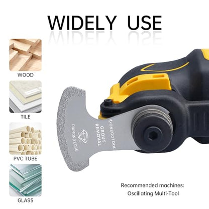 Diamond Grout Removal Blade for oscillating Tool Multi Tool Blades Grout Saw Removal Tool