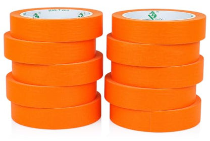 Orange Painters Tape 1 Inch (Orange)