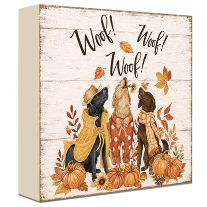 Fall Decorations for Home Wood Sign Fall Decor Shelf Decor