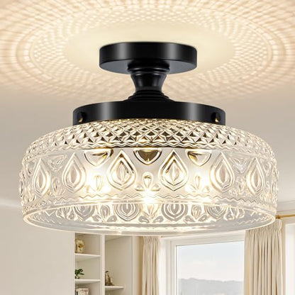 Semi Flush Mount Ceiling Light Fixture