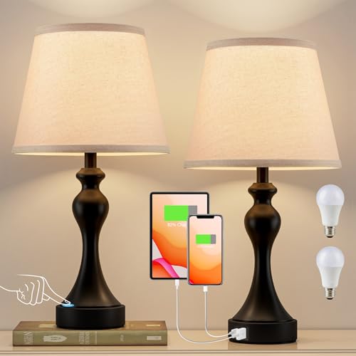 Bedroom Lamps Set of 2