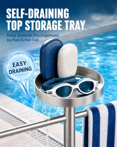 Pool Towel Rack Outdoor