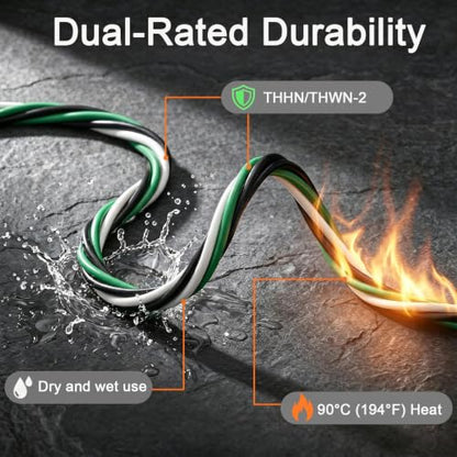 THHN Wire 3 Conductor Twisted Cable