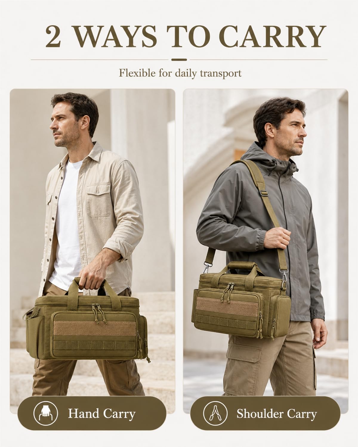 15 Inch Tool Bag Multi (khaki)